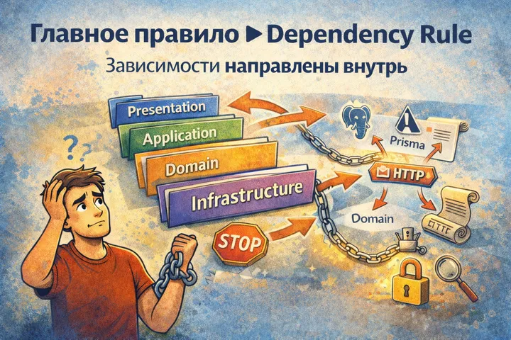 Dependency Rule всему голова