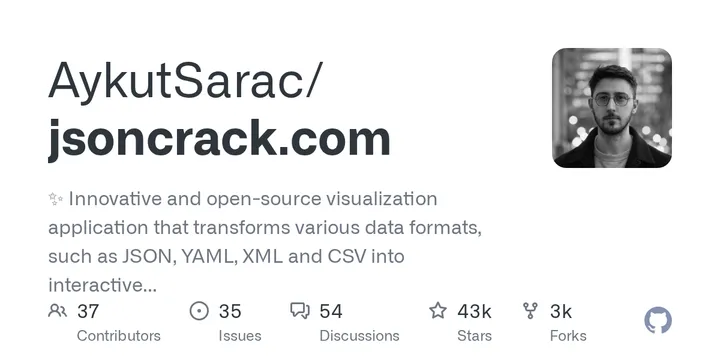 JSON Crack — визуализация JSON