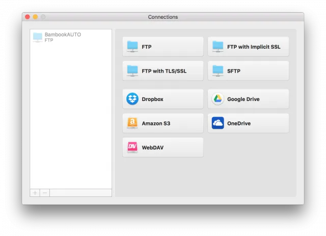 Встроенный FTP-клиент