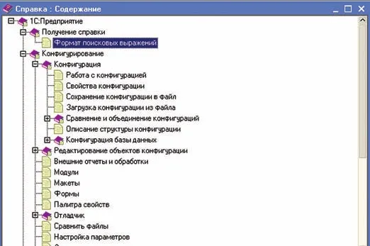С 1С:Предприятие поставляется отличная справка